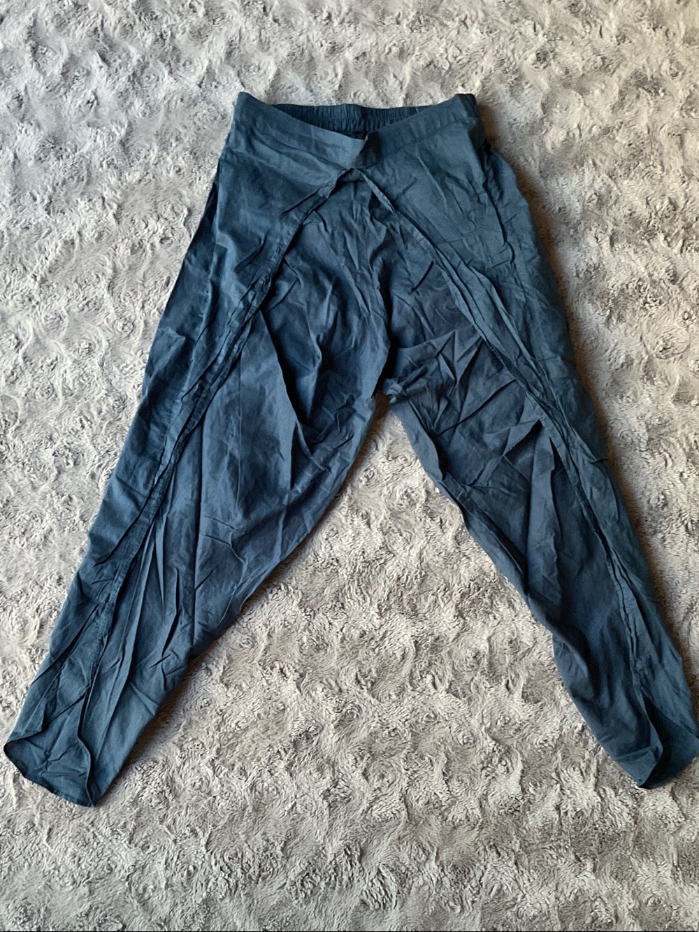 Woman’s Casual Harem Hammer style Pants / Kurta Pants in Dark Blue